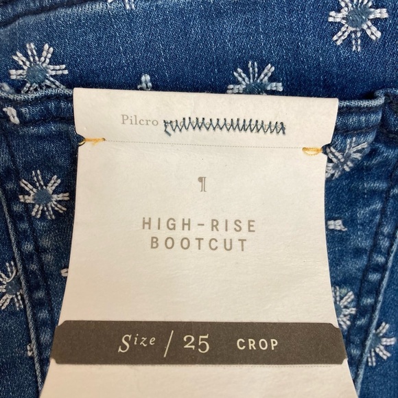 Anthropologie Pilcro and the Letterpress High Rise Bootcut Cropped Jeans - Picture 12 of 14
